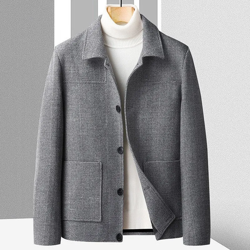 Plush And Thick Woolen Coat