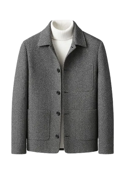 Plush And Thick Woolen Coat