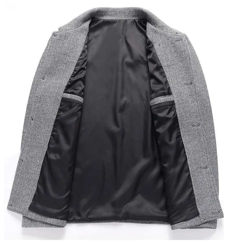 Plush And Thick Woolen Coat