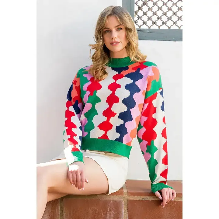 Ripple Effect Sweater
