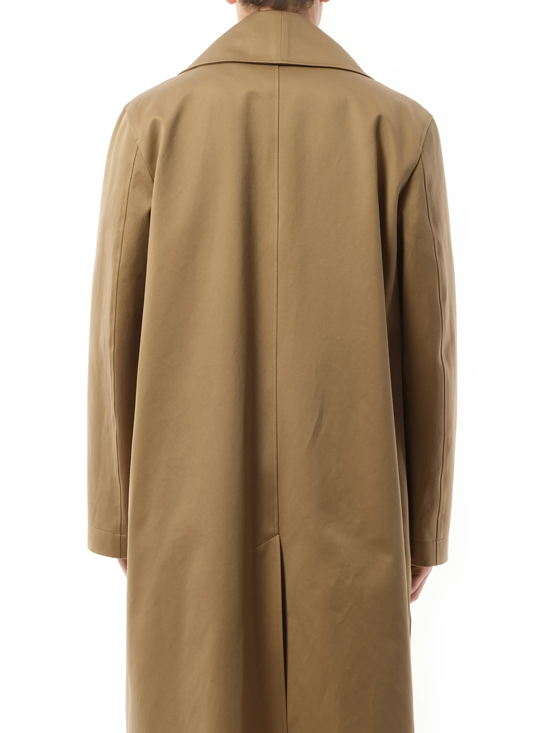 Shawl Collar Coat in Beige