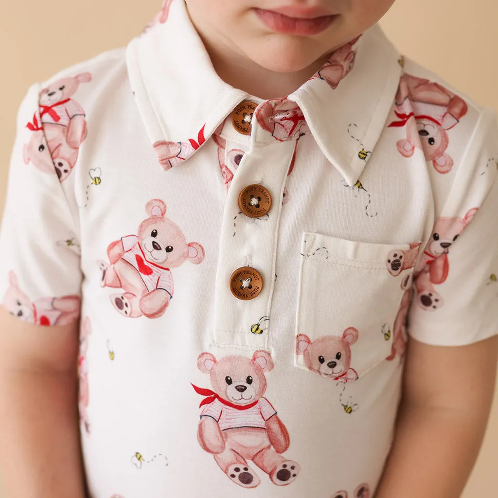 Theodoromeo Collared Henley Top