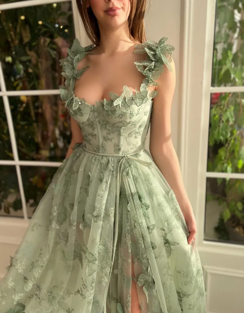 Wenkouban-Christmas Thanksgiving Gift New Year's Eve Dress party look inspos back to school dress  Butterfly Gardenia Dress